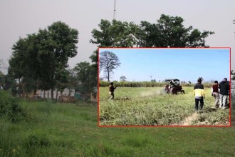 कञ्चनपुरको दशगजा क्षेत्रमा सीमा विवादः भारतीय पक्षद्वारा खेती हटाइएपछि स्थानीयको विरोध