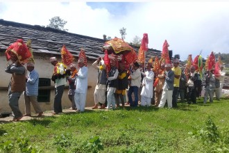 बैतडीको प्रसिद्ध निङ्गलाशैनी भगवती मन्दिरमा अनन्त चतुर्दशी मेला शुरु