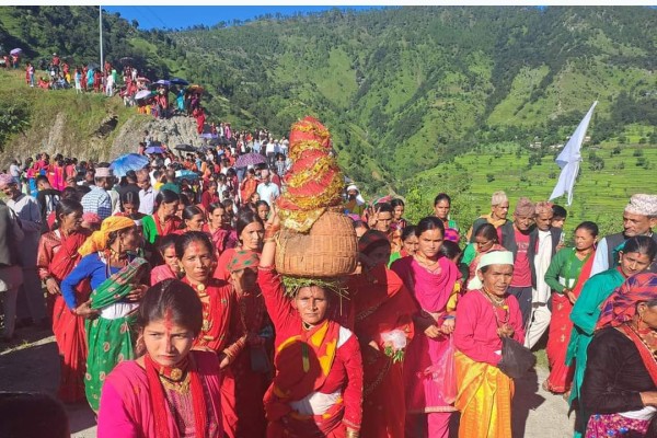 अधिकांश ठाउँमा सकियो यो बर्षको गौरा पर्व 