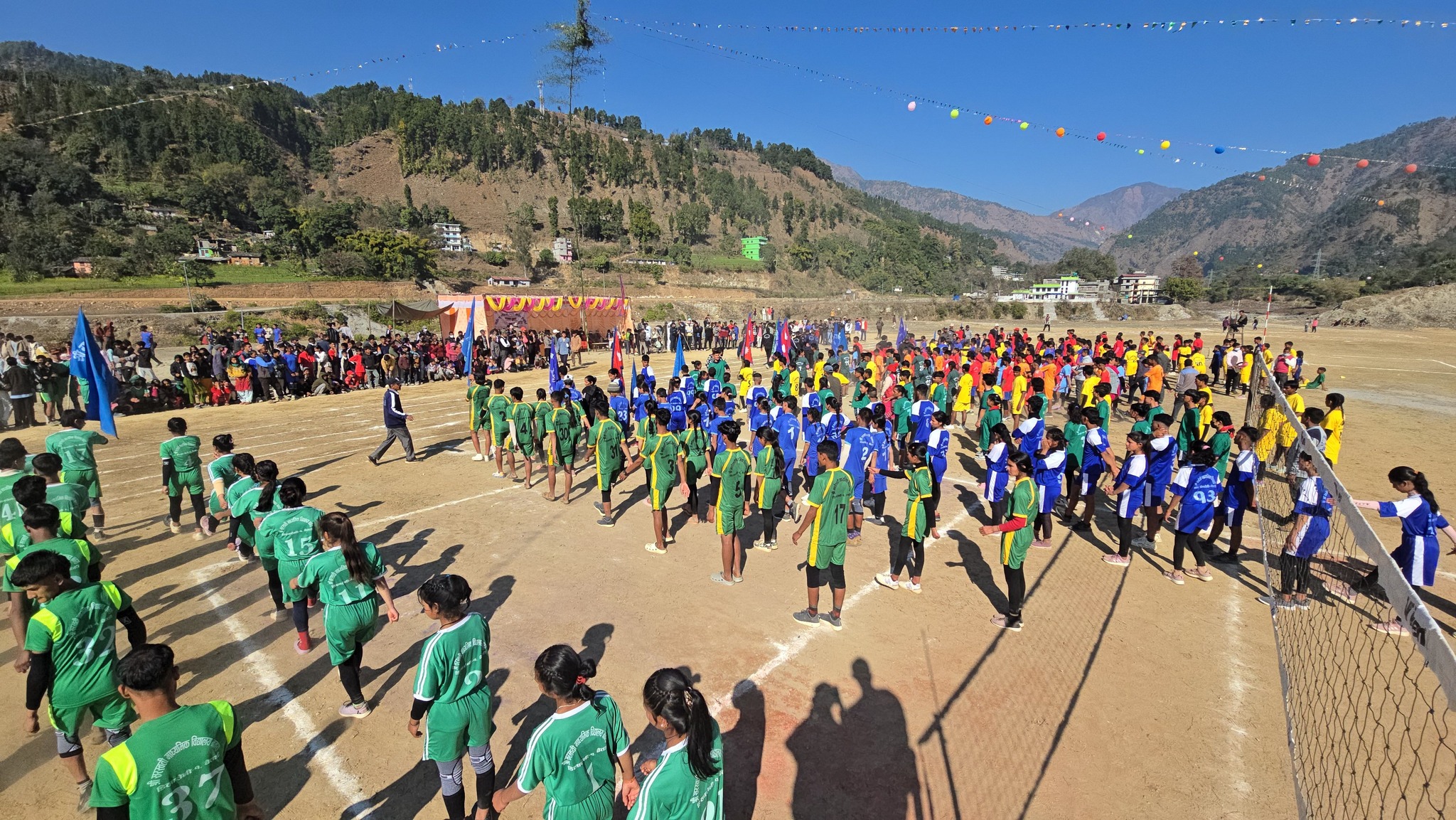 बैतडीको डिलाशैनीमा राष्ट्रपति रनिङ शिल्ड प्रतियोगिता शुरु 