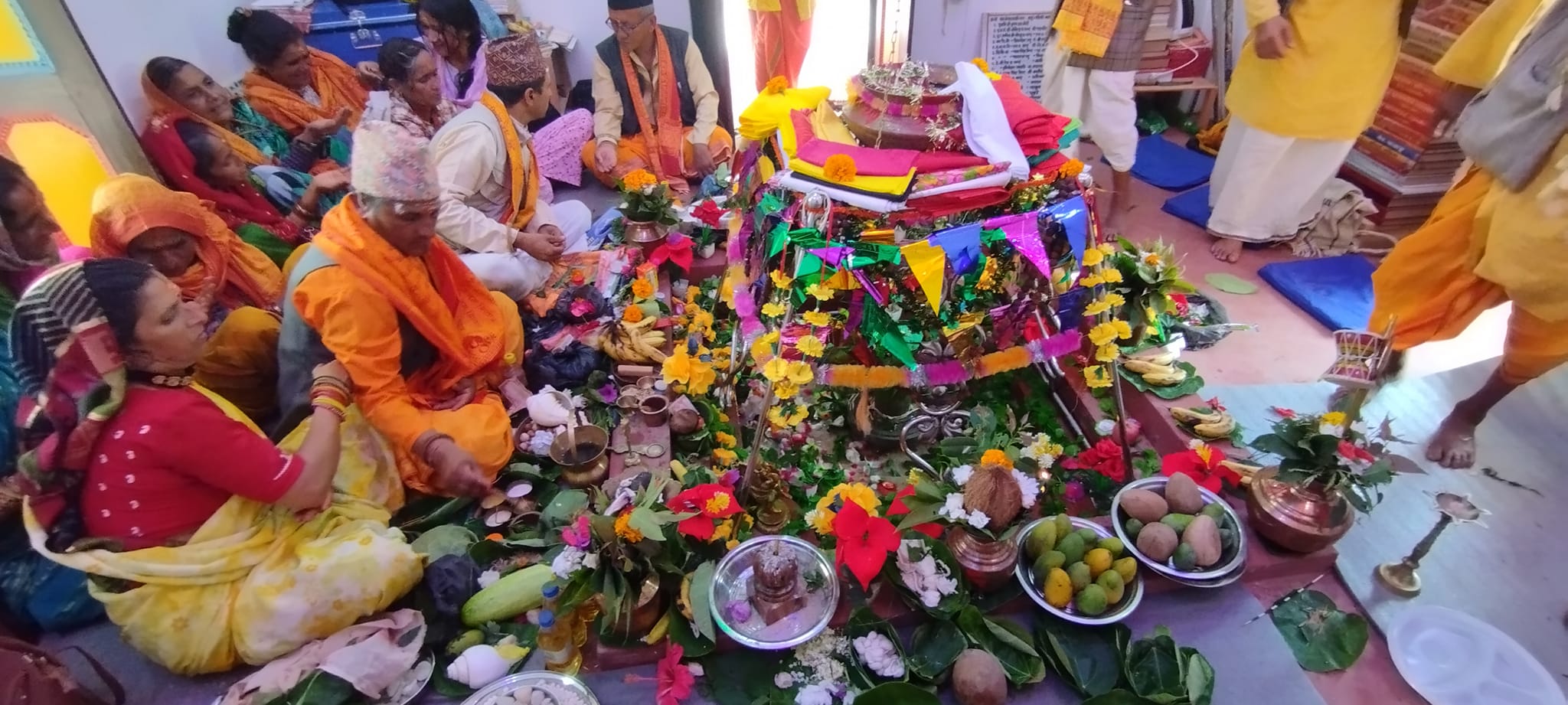 प्रसिद्ध वनारसी धाममा महारुद्राभिषेक पूजा सम्पन्न 